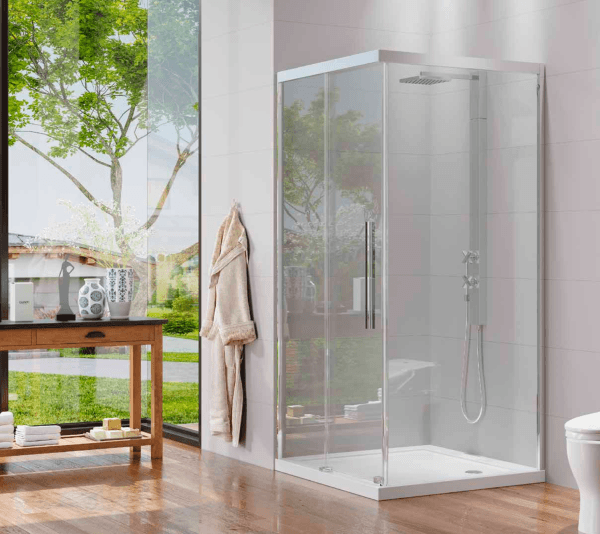 PUKKA SLIM V1 1 Sabit 1 Kayar 1 Yan Panel Kare Ön Cephe Girişli