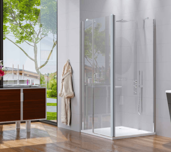 SQUARE 1 Sabit 1 Açılır 1 Yan Panel Kare Ön Cephe Girişli