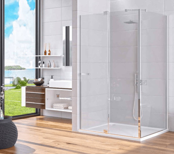 ASSE 1 Sabit 1 Açılır 1 Yan Panel Dikdörtgen Ön Cephe Girişli